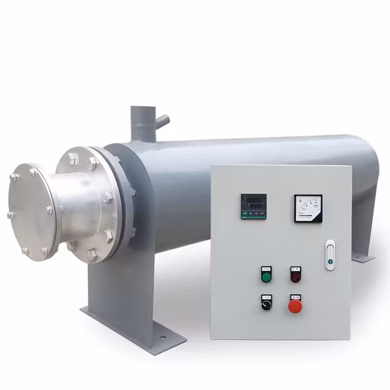 Riscaldatore di circolazione della conduttura del bruciatore di gas dell'acqua della raffineria d'aria di processo elettrico industriale